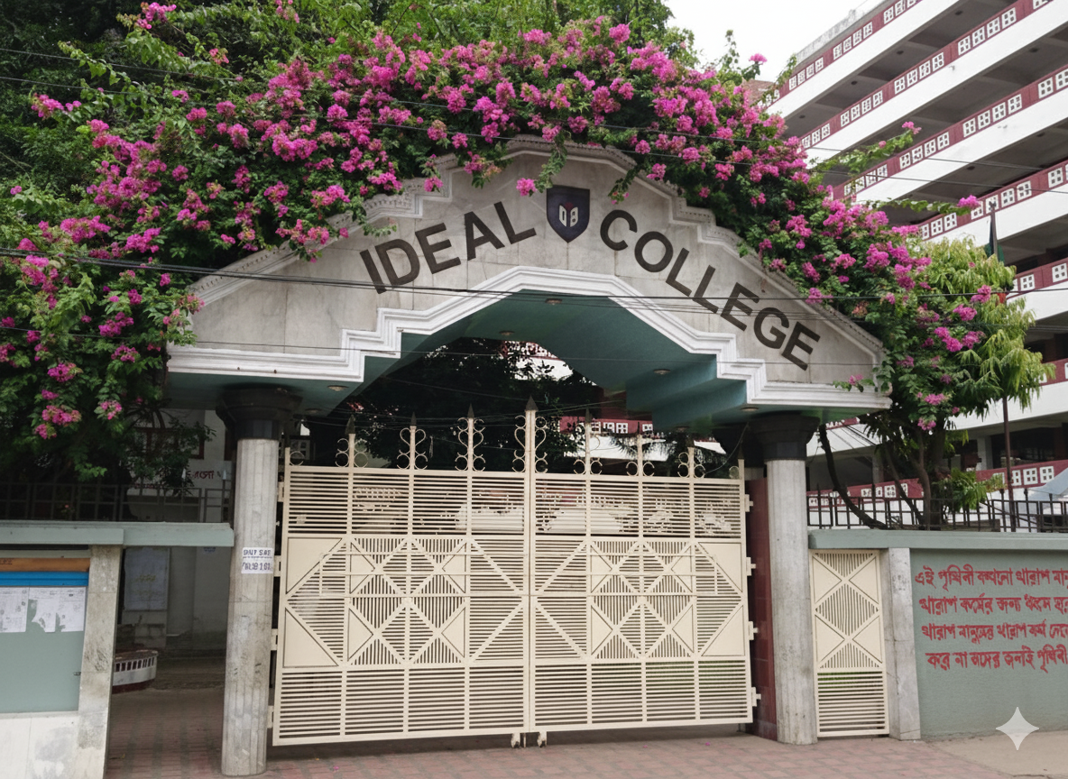 Ideal College logo